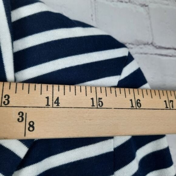 Lauren Ralph Lauren Nautical Stripped Cotton Blazer - Picture 14 of 16